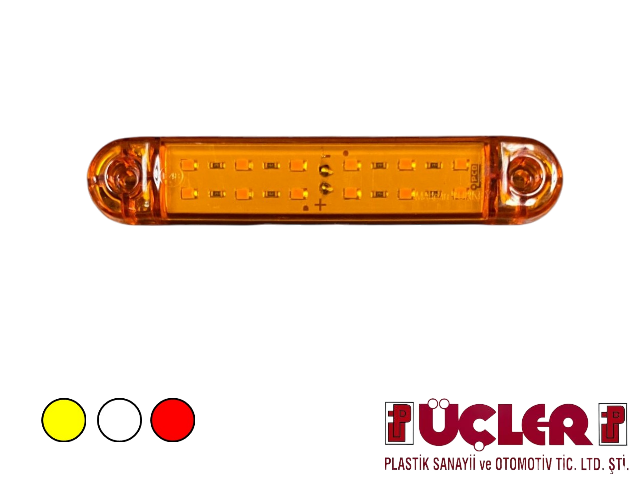 12 LED ÇİFT SIRA ÇAKARLI SİNYAL LAMBA