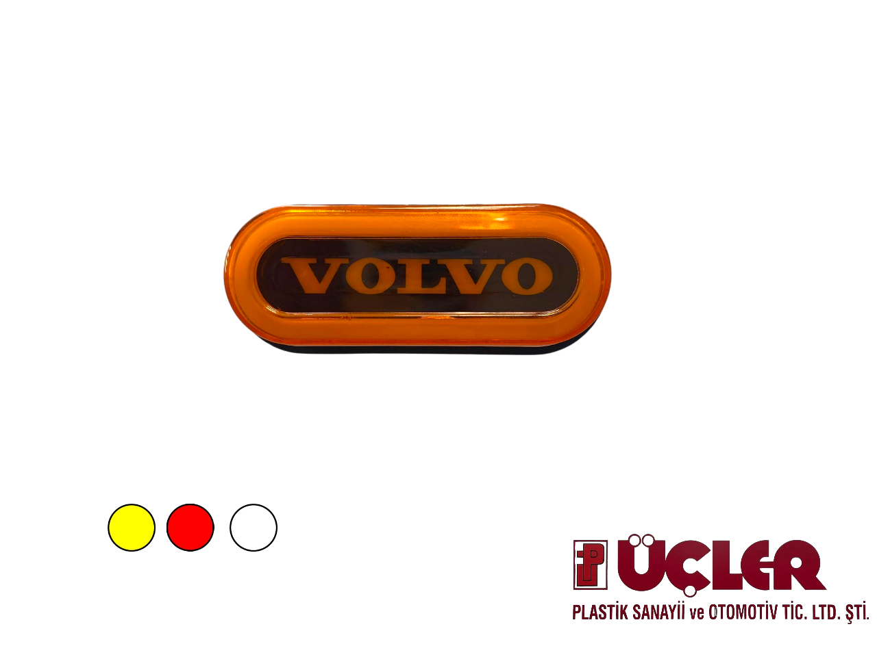 VOLVO YAZILI NEON DEKOR LAMBA